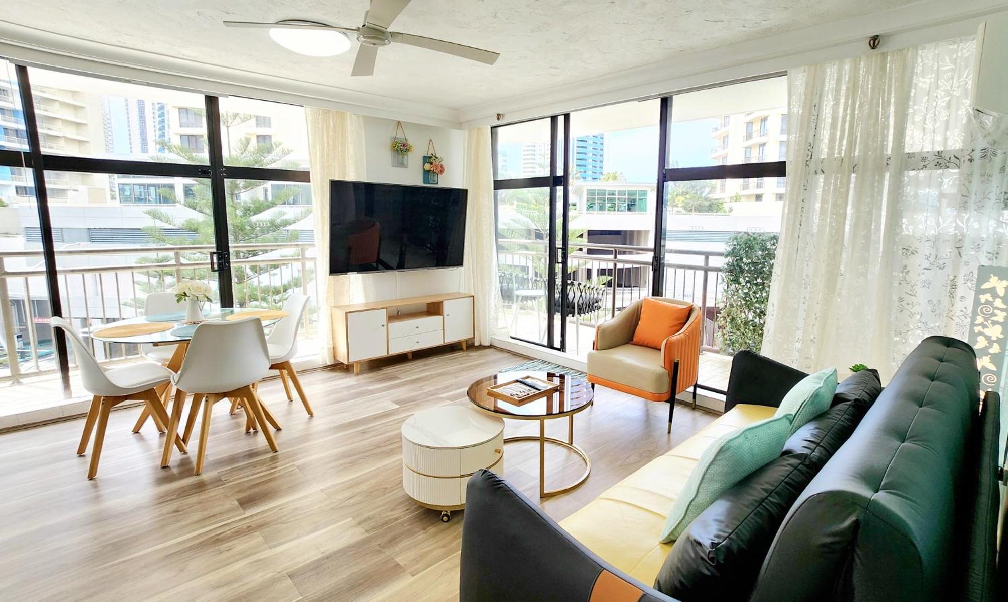 Beachside Apartment In The Heart Of Surfers Paradise - Free Parking Gold Coast Zewnętrze zdjęcie
